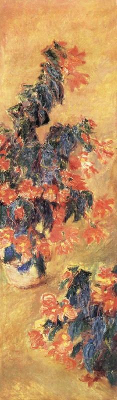 Claude Monet Red Azaleas in a Pot Sweden oil painting art